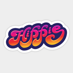 Hippie Sticker